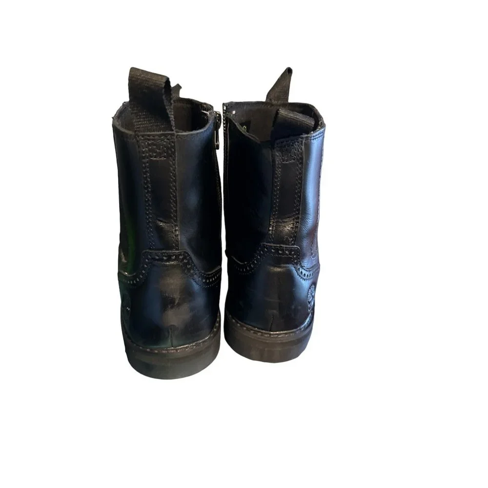 Timberland black 9.5 Waterproof Men’s side zip‎ boot